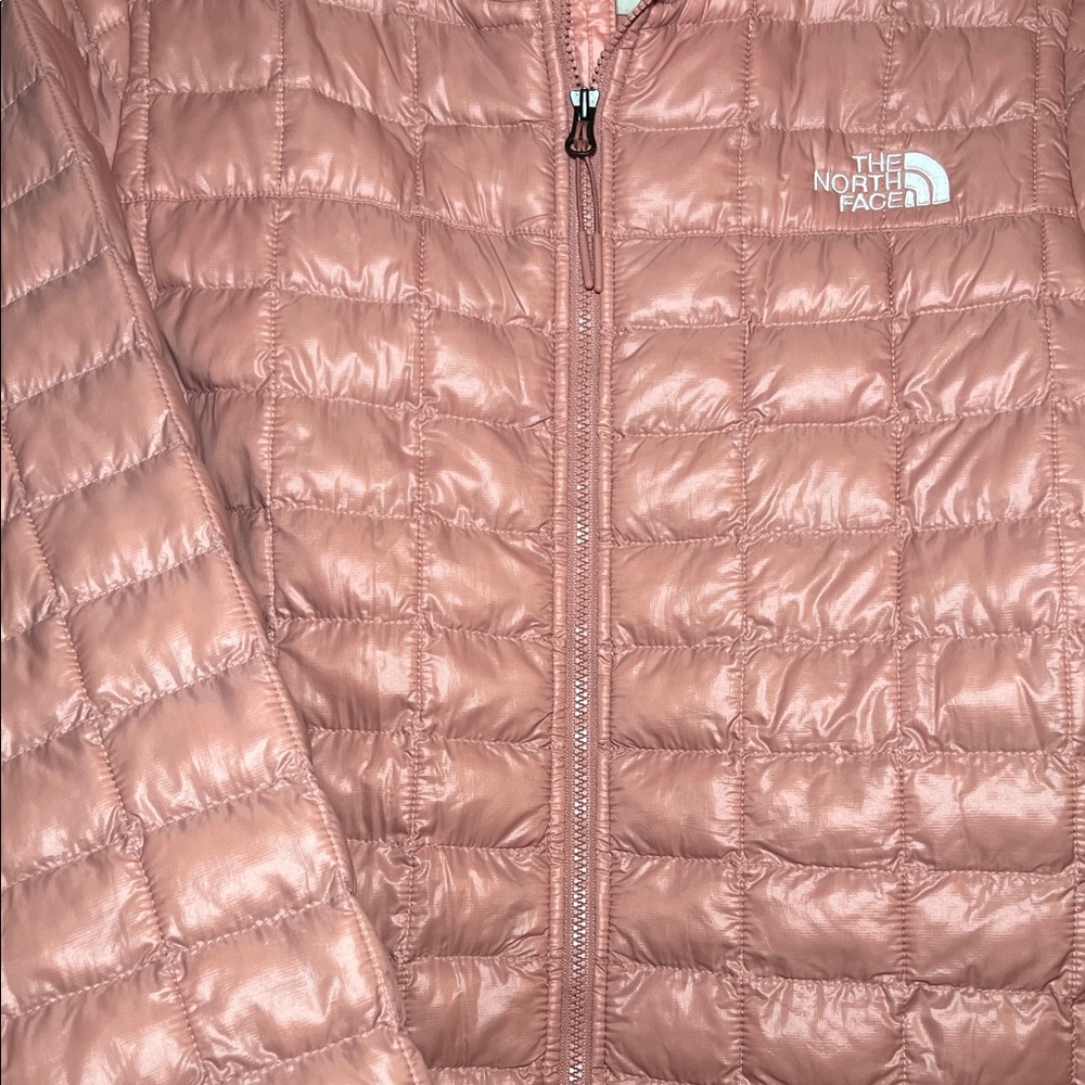 The North Face Pink Puffer Jacket
